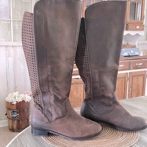 Genuine leather Wide fit Boots